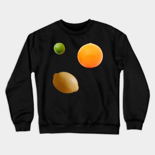 lime lemon orange STICKER PACK Crewneck Sweatshirt